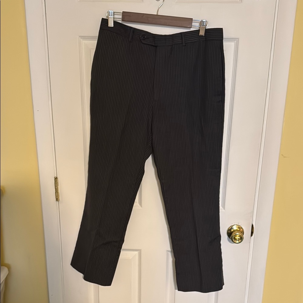 Men's Pinstripe Dress Pants